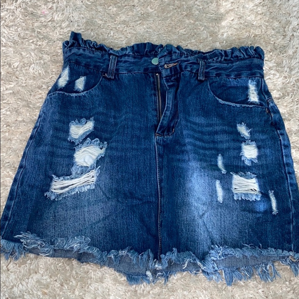 Jean skirt